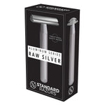 Standard Razors - Aluminum Series - Double Edge Safety Razor (Raw Silver)